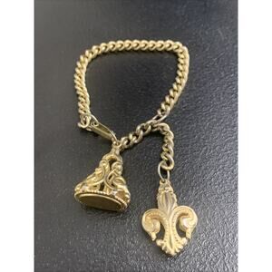 Sarah Coventry GOLDEN BELL Bracelet 8”